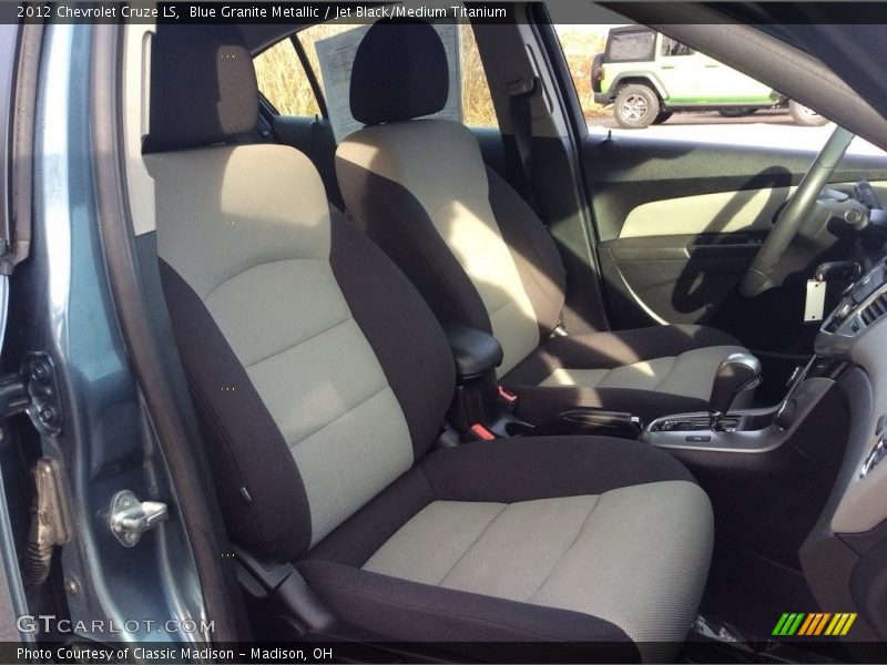 Blue Granite Metallic / Jet Black/Medium Titanium 2012 Chevrolet Cruze LS