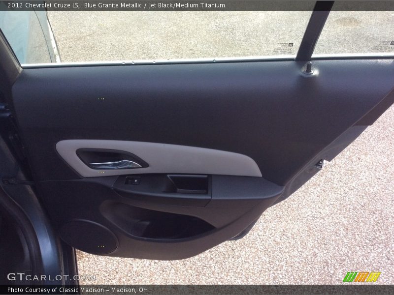 Blue Granite Metallic / Jet Black/Medium Titanium 2012 Chevrolet Cruze LS