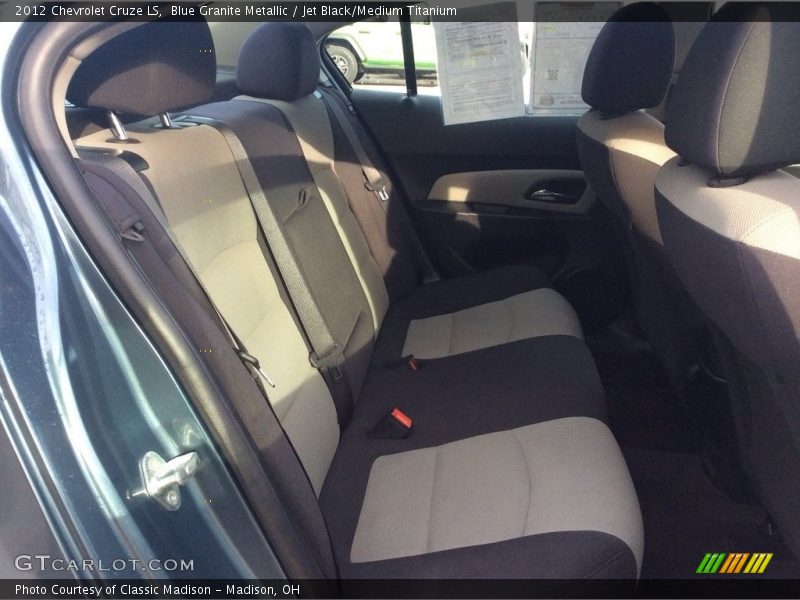 Blue Granite Metallic / Jet Black/Medium Titanium 2012 Chevrolet Cruze LS