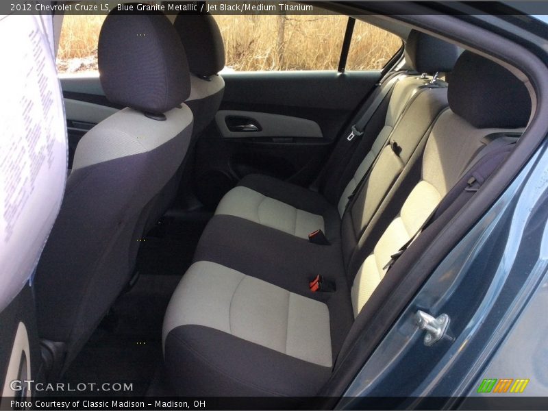 Blue Granite Metallic / Jet Black/Medium Titanium 2012 Chevrolet Cruze LS