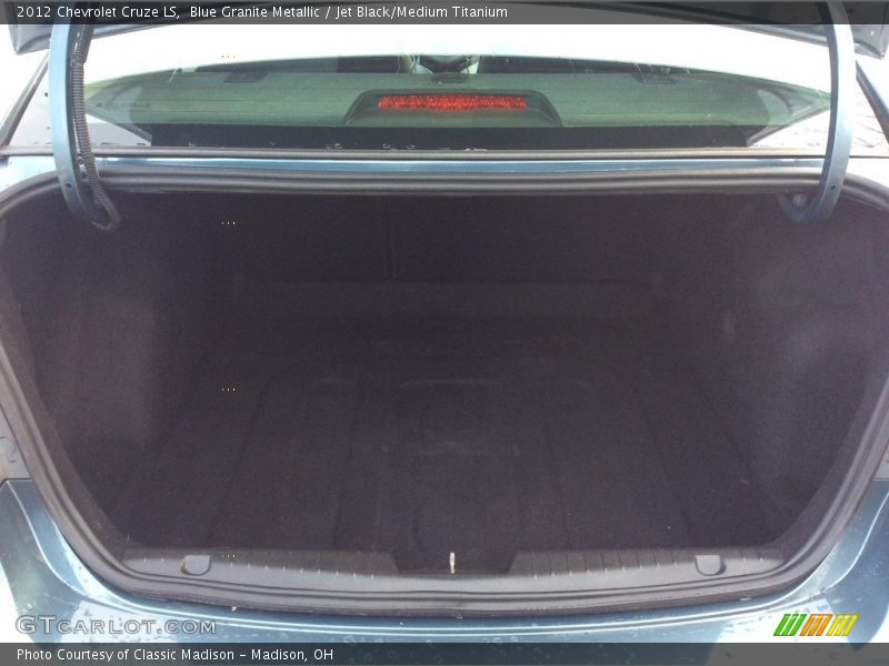 Blue Granite Metallic / Jet Black/Medium Titanium 2012 Chevrolet Cruze LS