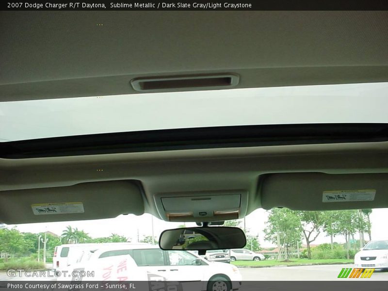 Sublime Metallic / Dark Slate Gray/Light Graystone 2007 Dodge Charger R/T Daytona