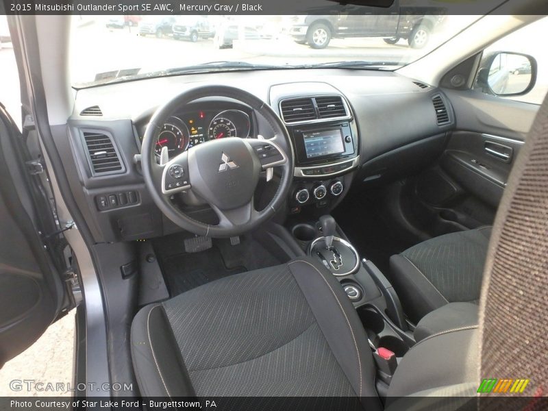 Mercury Gray / Black 2015 Mitsubishi Outlander Sport SE AWC