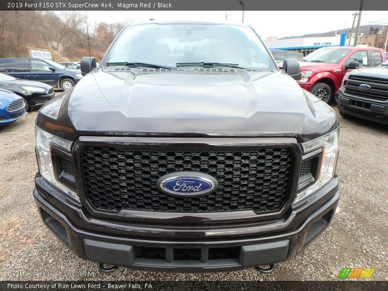 Magma Red / Black 2019 Ford F150 STX SuperCrew 4x4