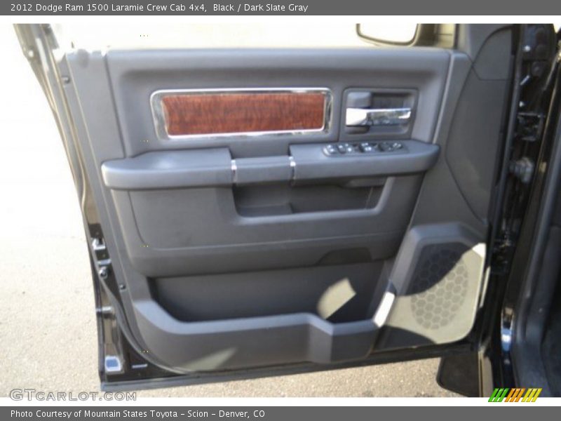 Black / Dark Slate Gray 2012 Dodge Ram 1500 Laramie Crew Cab 4x4