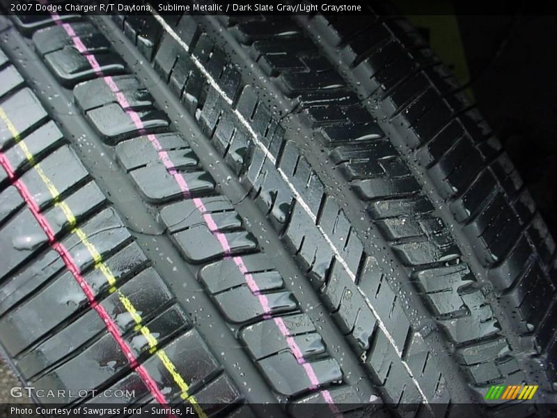 Sublime Metallic / Dark Slate Gray/Light Graystone 2007 Dodge Charger R/T Daytona