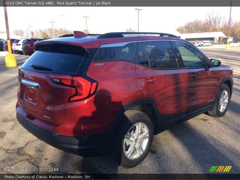 Red Quartz Tintcoat / Jet Black 2019 GMC Terrain SLE AWD