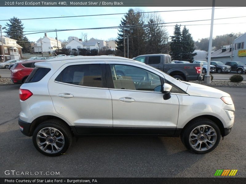 Moondust Silver / Ebony Black 2018 Ford EcoSport Titanium 4WD