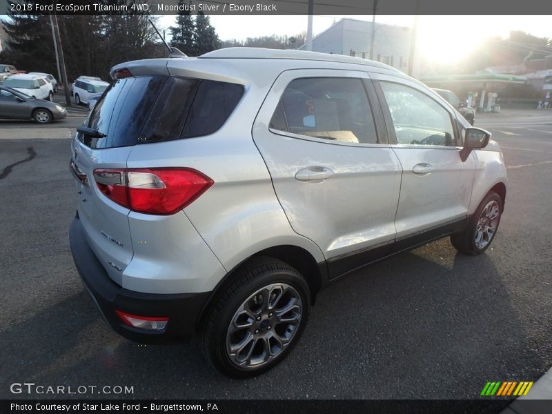 Moondust Silver / Ebony Black 2018 Ford EcoSport Titanium 4WD