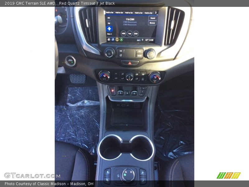 Red Quartz Tintcoat / Jet Black 2019 GMC Terrain SLE AWD
