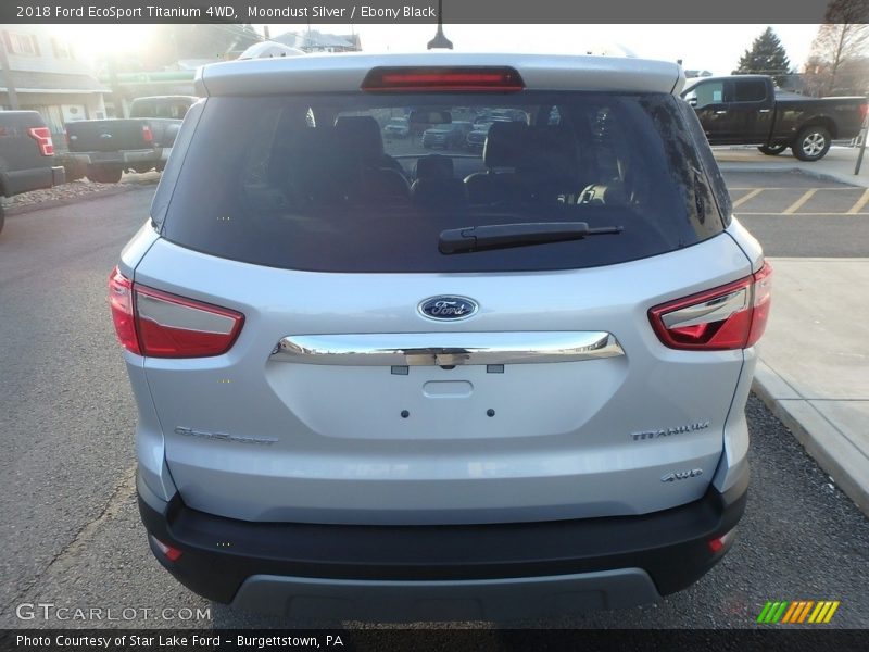 Moondust Silver / Ebony Black 2018 Ford EcoSport Titanium 4WD