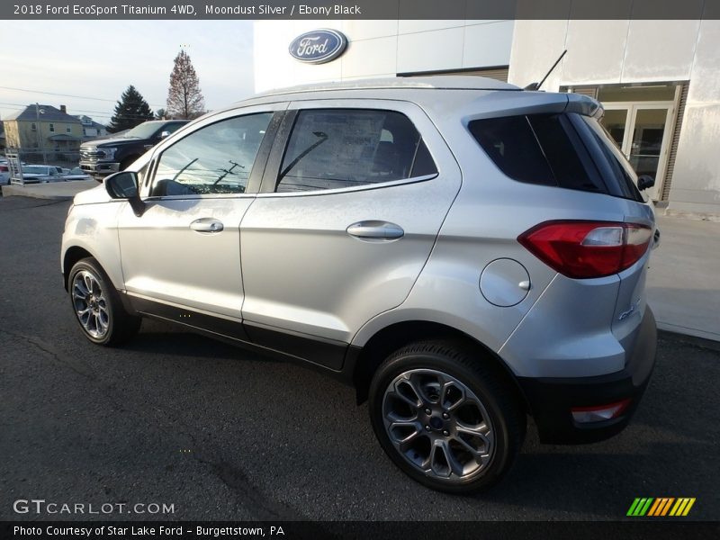 Moondust Silver / Ebony Black 2018 Ford EcoSport Titanium 4WD