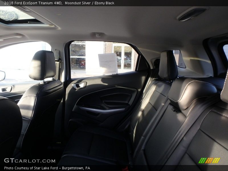 Moondust Silver / Ebony Black 2018 Ford EcoSport Titanium 4WD