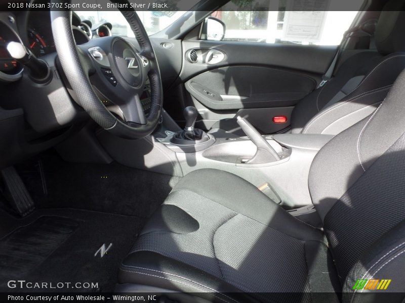  2018 370Z Sport Coupe Black Interior