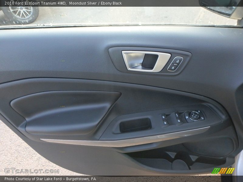 Moondust Silver / Ebony Black 2018 Ford EcoSport Titanium 4WD