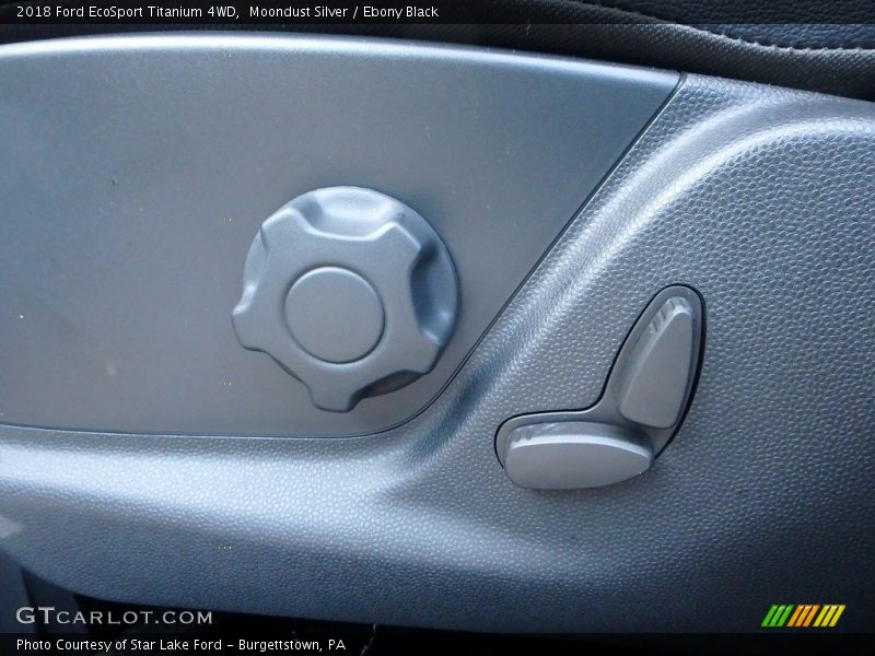 Moondust Silver / Ebony Black 2018 Ford EcoSport Titanium 4WD