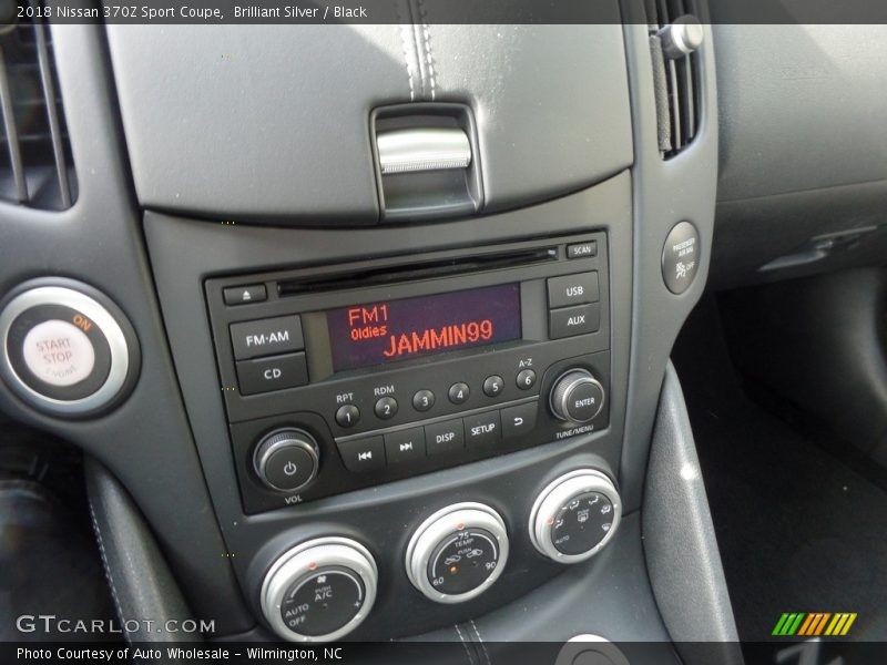 Controls of 2018 370Z Sport Coupe