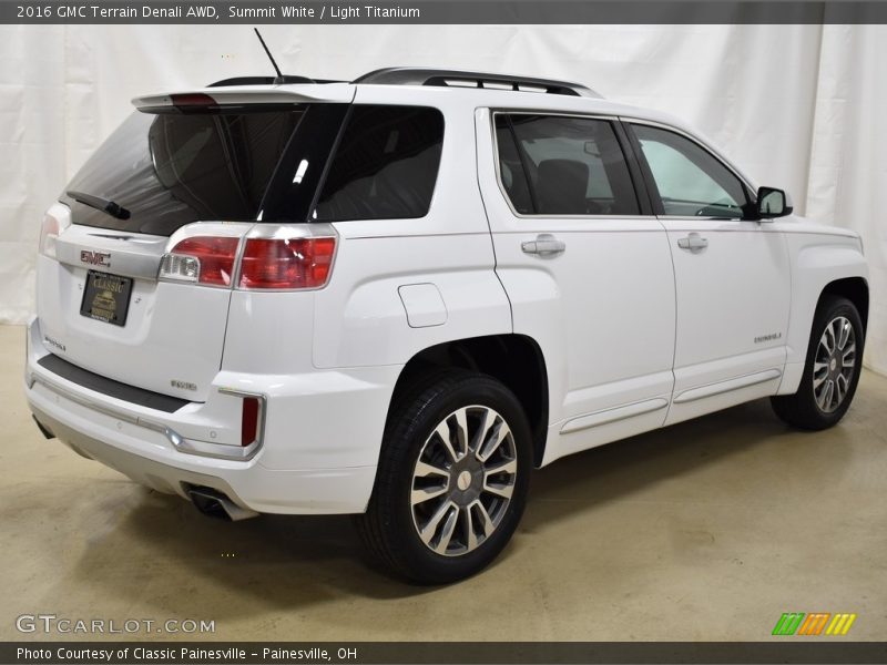 Summit White / Light Titanium 2016 GMC Terrain Denali AWD