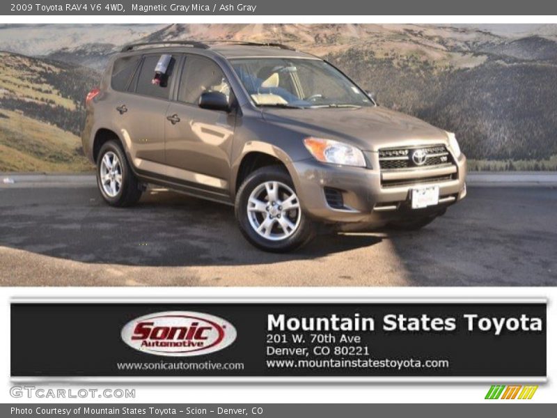 Magnetic Gray Mica / Ash Gray 2009 Toyota RAV4 V6 4WD