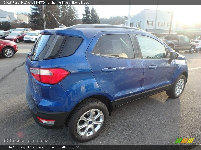 Lightning Blue / Ebony Black 2018 Ford EcoSport SE 4WD