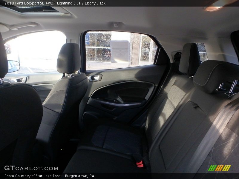 Lightning Blue / Ebony Black 2018 Ford EcoSport SE 4WD