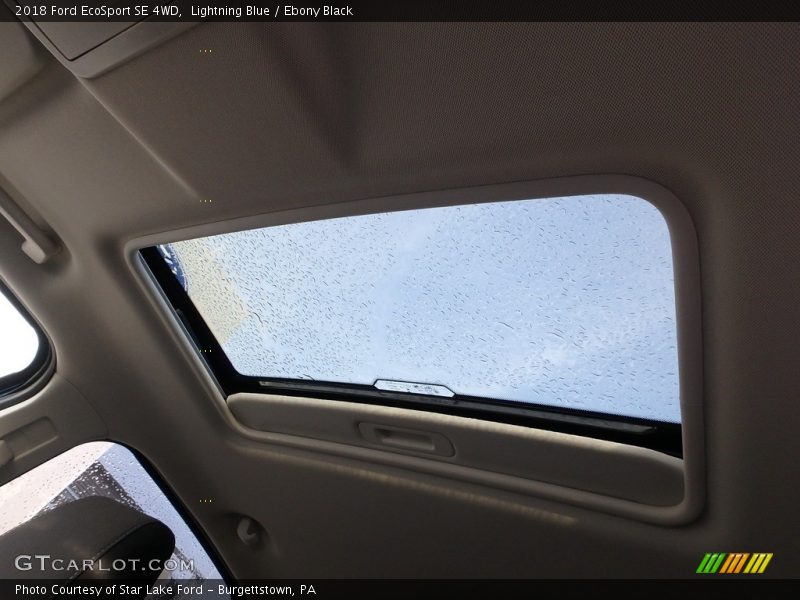 Lightning Blue / Ebony Black 2018 Ford EcoSport SE 4WD