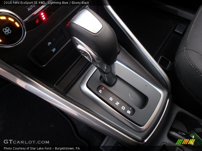 Lightning Blue / Ebony Black 2018 Ford EcoSport SE 4WD