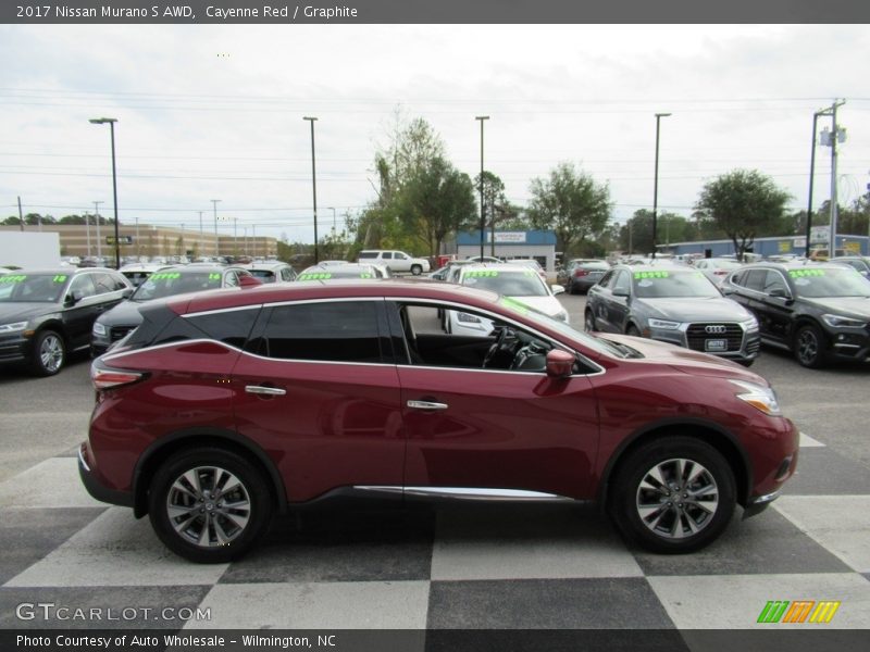 Cayenne Red / Graphite 2017 Nissan Murano S AWD