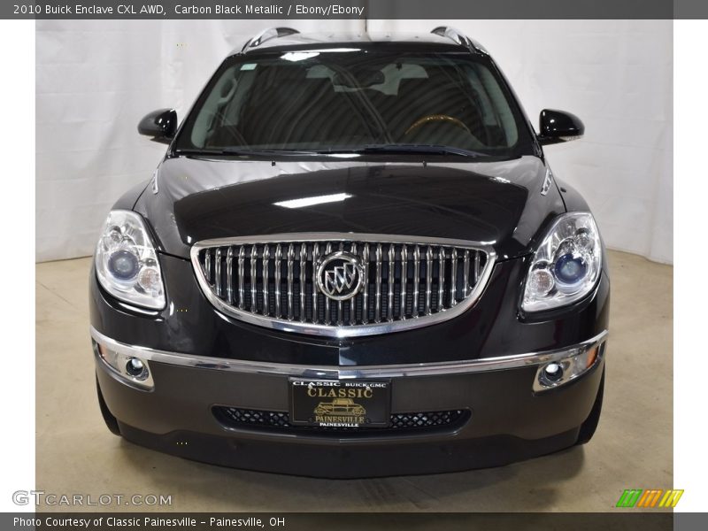 Carbon Black Metallic / Ebony/Ebony 2010 Buick Enclave CXL AWD