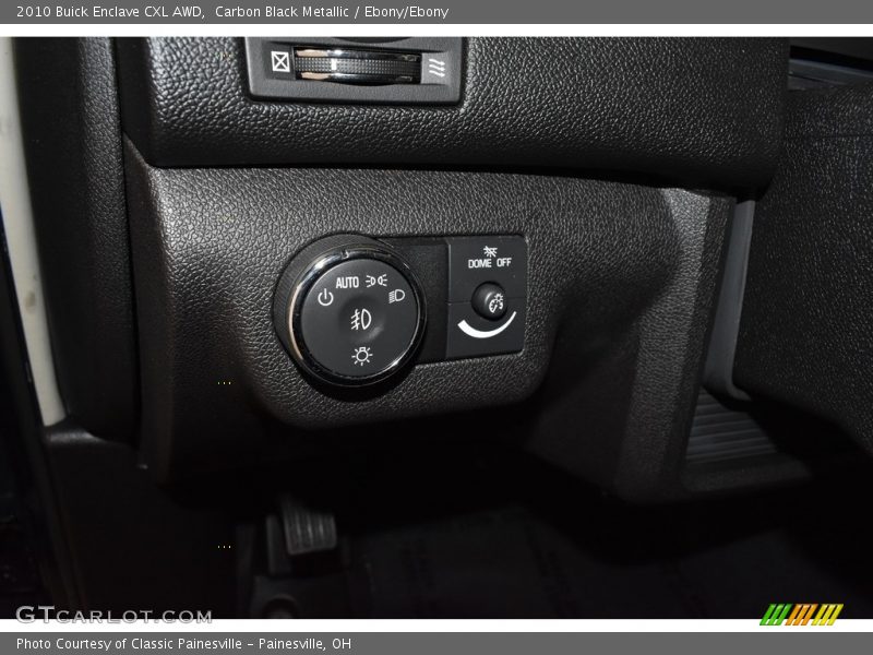 Carbon Black Metallic / Ebony/Ebony 2010 Buick Enclave CXL AWD