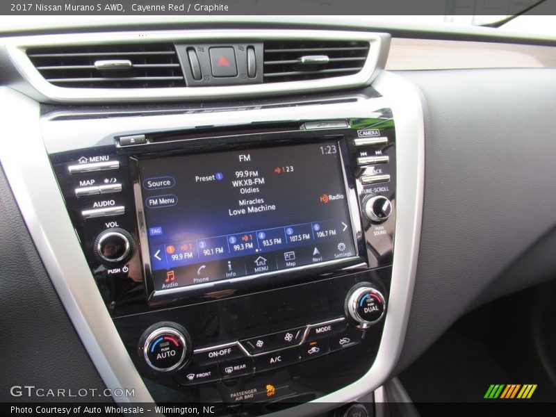 Cayenne Red / Graphite 2017 Nissan Murano S AWD