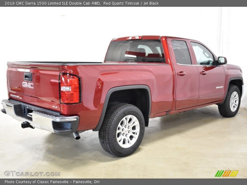 Red Quartz Tintcoat / Jet Black 2019 GMC Sierra 1500 Limited SLE Double Cab 4WD