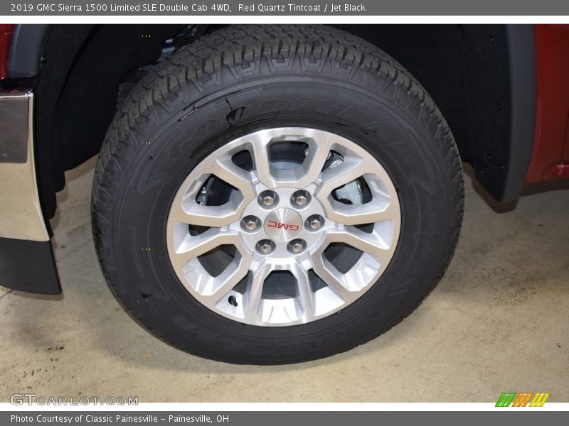 Red Quartz Tintcoat / Jet Black 2019 GMC Sierra 1500 Limited SLE Double Cab 4WD