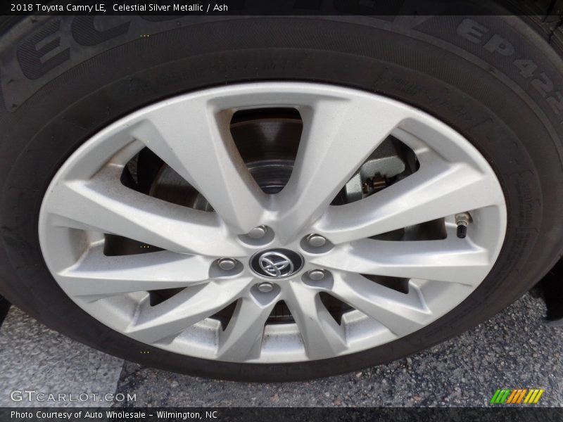 Celestial Silver Metallic / Ash 2018 Toyota Camry LE
