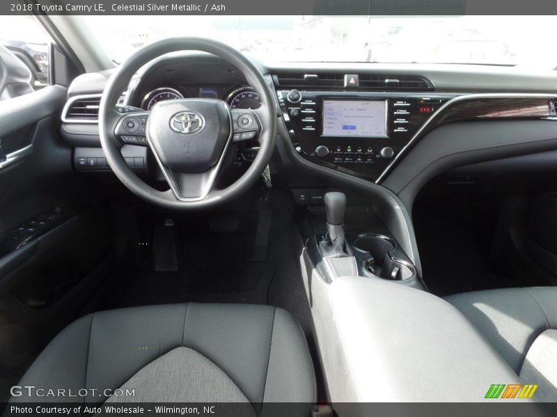 Celestial Silver Metallic / Ash 2018 Toyota Camry LE