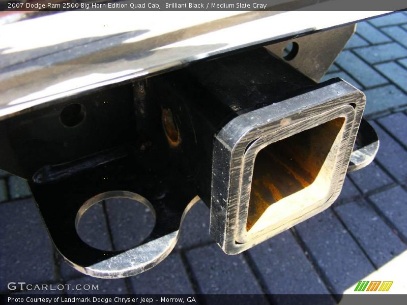 Brilliant Black / Medium Slate Gray 2007 Dodge Ram 2500 Big Horn Edition Quad Cab