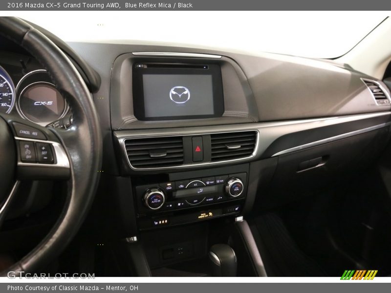 Blue Reflex Mica / Black 2016 Mazda CX-5 Grand Touring AWD