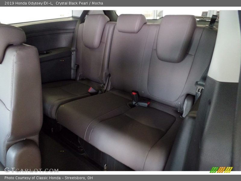 Crystal Black Pearl / Mocha 2019 Honda Odyssey EX-L