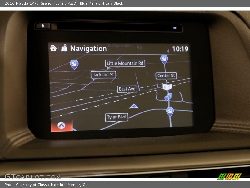 Blue Reflex Mica / Black 2016 Mazda CX-5 Grand Touring AWD
