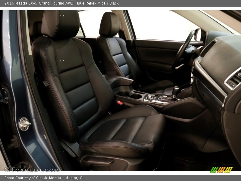 Blue Reflex Mica / Black 2016 Mazda CX-5 Grand Touring AWD
