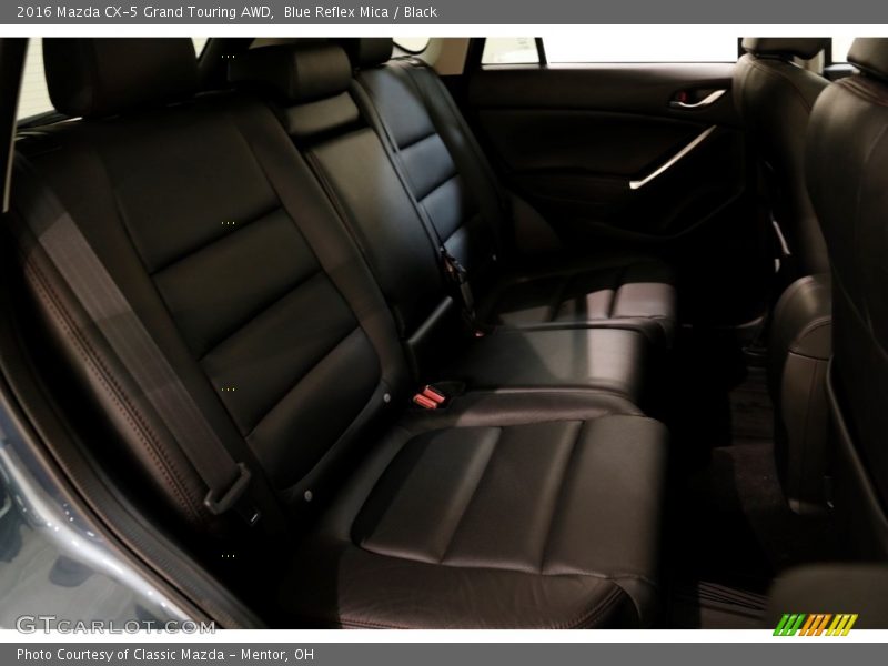 Blue Reflex Mica / Black 2016 Mazda CX-5 Grand Touring AWD