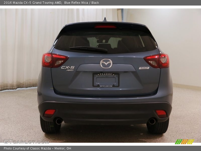 Blue Reflex Mica / Black 2016 Mazda CX-5 Grand Touring AWD