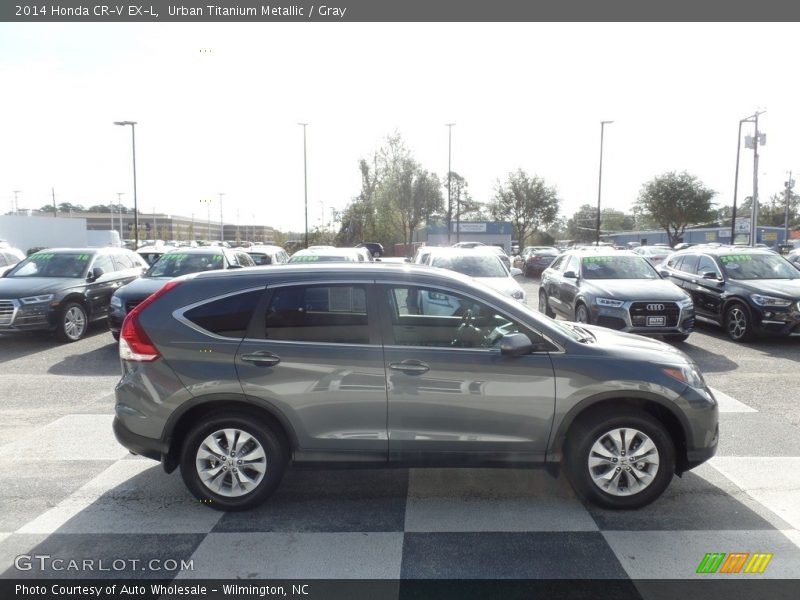 Urban Titanium Metallic / Gray 2014 Honda CR-V EX-L