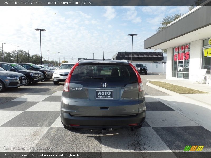 Urban Titanium Metallic / Gray 2014 Honda CR-V EX-L