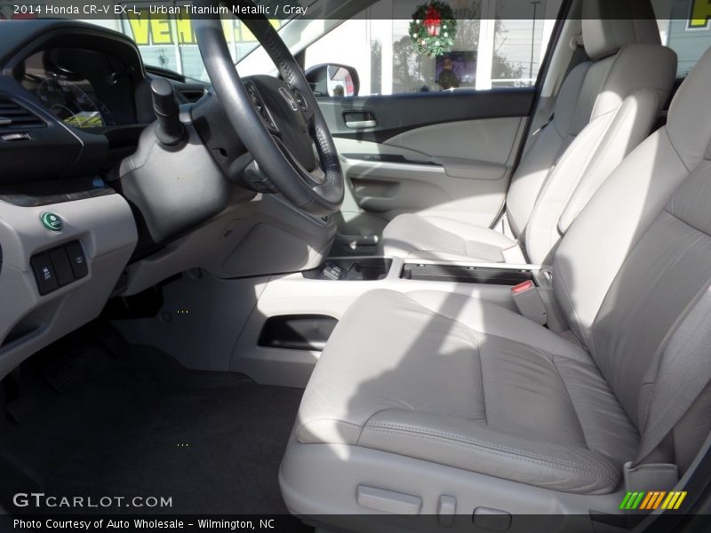 Urban Titanium Metallic / Gray 2014 Honda CR-V EX-L