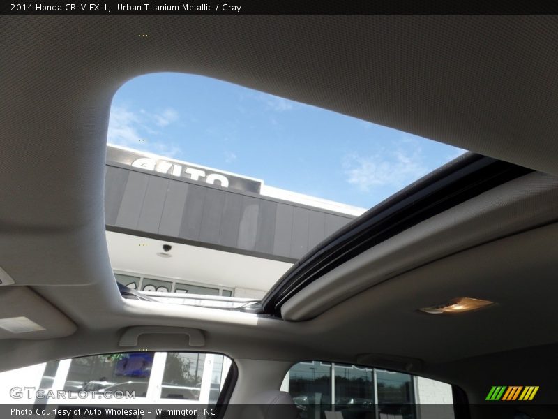 Urban Titanium Metallic / Gray 2014 Honda CR-V EX-L