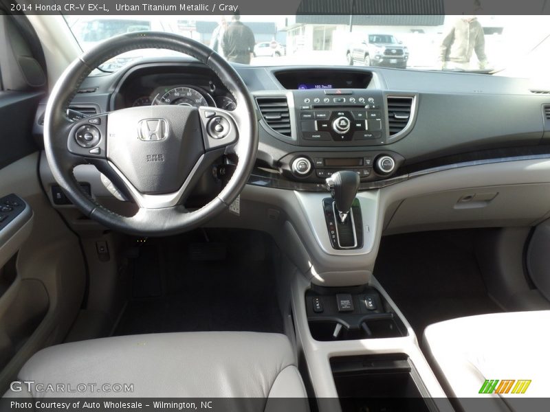 Urban Titanium Metallic / Gray 2014 Honda CR-V EX-L
