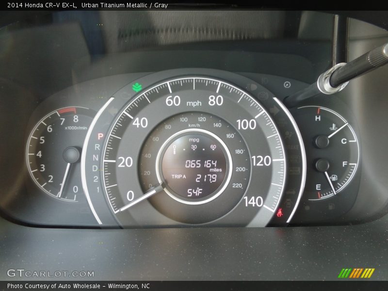 Urban Titanium Metallic / Gray 2014 Honda CR-V EX-L