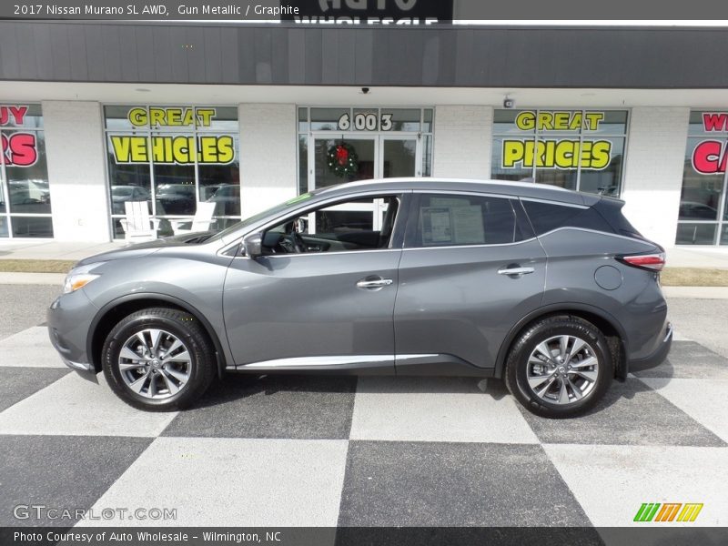 Gun Metallic / Graphite 2017 Nissan Murano SL AWD