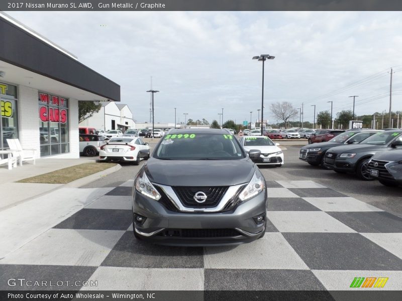 Gun Metallic / Graphite 2017 Nissan Murano SL AWD